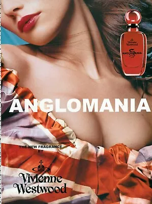 VIVIENNE WESTWOOD Perfume  Magazine  Print Ad Advert ANGLOMANIA VTG 1pg 2004 • $12.99