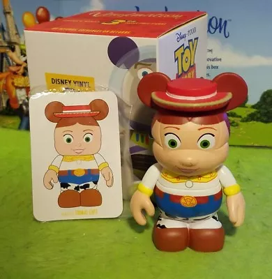 DISNEY Vinylmation 3  Park Set 1 Toy Story Jessie With Card And Box • $7.99