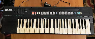 Casio Casiotone CT-370 Electronic Keyboard Made In Japan W/ AC Power Adapter • $89.95