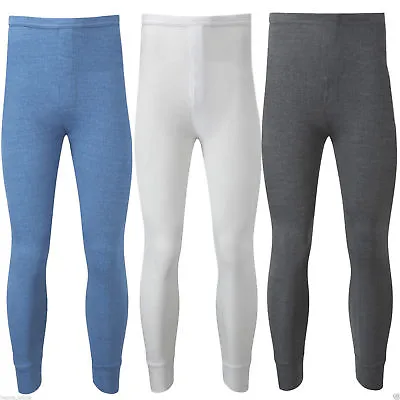 Mens Thermal Trousers Long Johns Warm Underwear Baselayer S M L XL XXL Thermals • £3.95