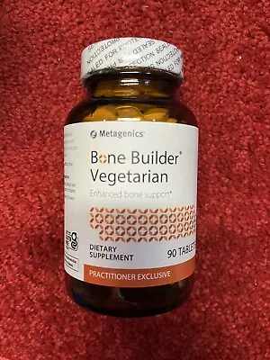 Metagenics Bone Builder Vegetarian 90 Tablets Exp 6/24 • $21.95
