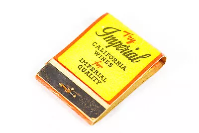 Imperial California Wines 1940s Collectors Unstruck Matchbook Advertising • $13.67