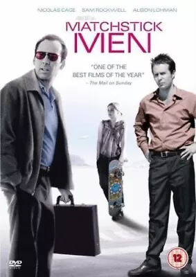 Matchstick Men DVD Movie ** Nicolas Cage ** Sam Rockwell • £2.99