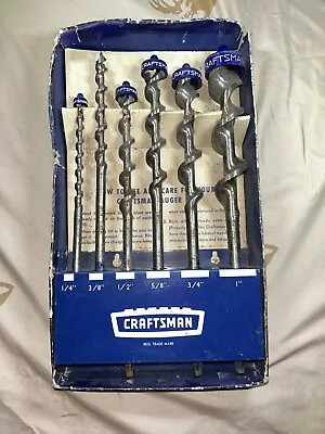 Vintage Craftsman Sears Auger Set • $20