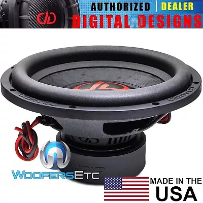 Dd Audio 1112-d2 Usa Made 12  800w Dual 2-ohm Car Subwoofer Bass Speaker New • $329