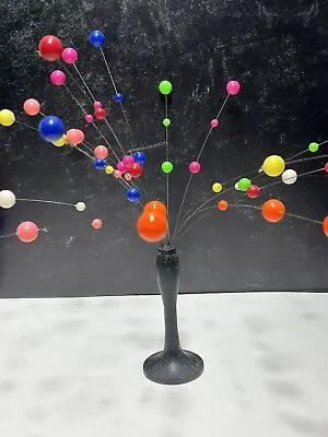 1970s MCM Kinetic Ball Wire Sculpture Colorful In The Style Of Laurids Lonborg • $99