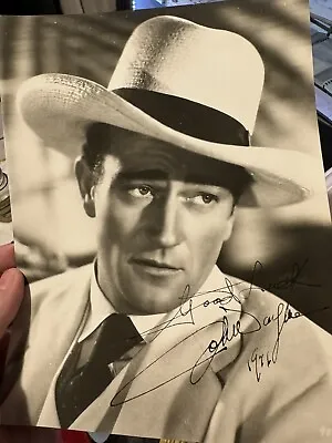 John Wayne Authentic Signed Autographed  Photo Original • $999.99