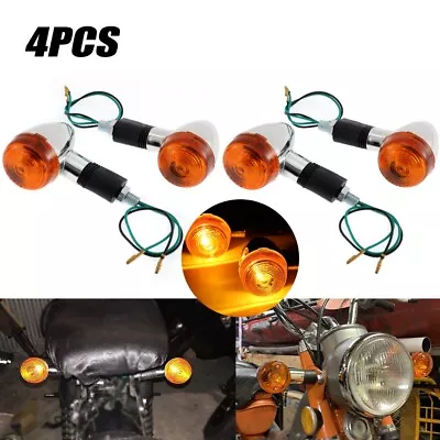 4x  Motorcycle Turn Signals Light For Suzuki Marauder VZ 800 1600 Savage LS 650 • $32.99