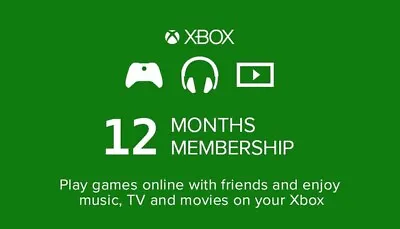 Xbox Live Gold 1 Month - 12 Month Membership (Digital Code) • £9.99