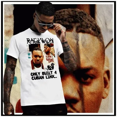 $19.99 • Buy Hip Hop T-shirt Big Pun Street Hustle Dope Rhymes Raekwon 90s Rap Legend Tee