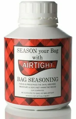 Airtight Pipe Bag Bagpipe Seasoning 250ml For Skin Bags Sheep Goat Hide • $28.15