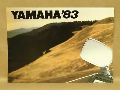 Vtg 1983 Yamaha Motorcycle Street Dirt Bike 3 Wheeler Brochure Specifications • $21.84