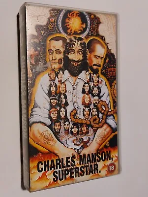 Charles Manson Superstar. VHS. Nikolas Schreck Cult Documentary • £2.85