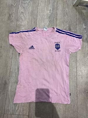 £4.99 • Buy Adidas Stade Francais Rugby Player Issue Training Tee