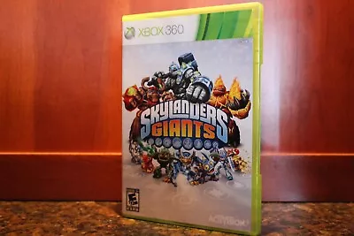 Skylanders Giants (Microsoft Xbox 360) CIB WITH MANUAL  TESTED  • $8.99