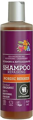 Urtekram Organic Nordic Berries Shampoo 250ml Normal Hair • £11.42