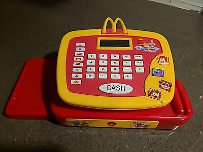 2004 McDonald's Drive Thru Electronic Talking Cash Register Toy Tested Works • $29.95