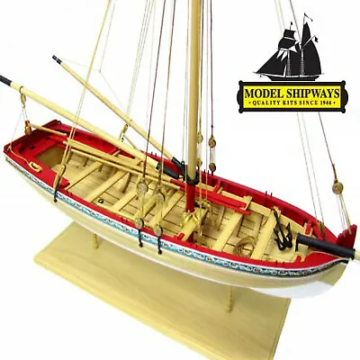 Model Shipways MS1457 18th Century Longboat Model Ship Kit 1:48 Scale • $49.99