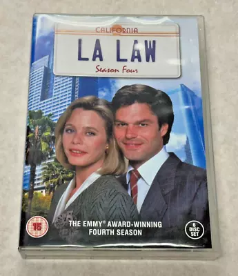 LA LAW Complete Series 4 DVD - Forth Season - Original UK Release - Region 2 • $79