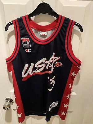 £85 • Buy Original Team USA 1996 Dream 2 Basketball Jersey | Shaq O'Neil | NBA | Olympics