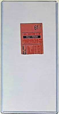 1980 MSG New York Golden Gloves Boxing Ticket Stub MIKE McCALLUM I ALEX RAMOS • $14.99
