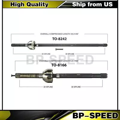 Fits Toyota Pickup 1979-1985 2 X Cv Joint Front CV Axle Shaft • $206.98