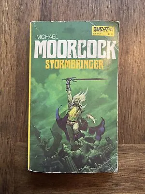 $24.99 • Buy Stormbringer By Michael Moorcock  DAW Paperback Vintage 1977 Printing Sku23