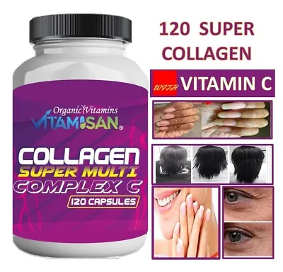 Skin Collagen Pills Collagen Hidrolizate Joints Bones Nails Hair Piel Pelo • $12.30