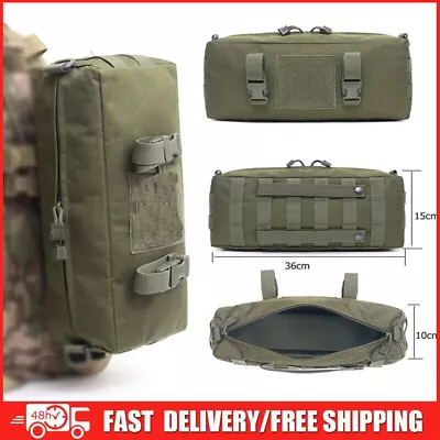 Tactical Molle Pouch Bag Multi-Purpose Large Capacity Waist Pack Outdoor Hiking • $11.99