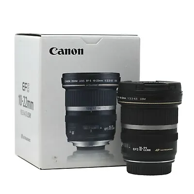 Canon EF-S 10-22mm F3.5-4.5 USM - UK NEXT DAY DELIVERY • £419