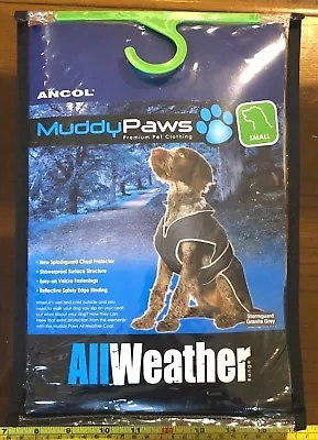 Dog Pet Jacket Muddy Paws All Weather New Small Jack Russell Border Terrier • £5.61