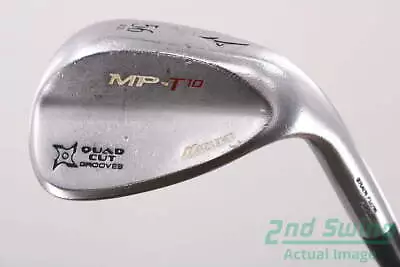 Mizuno MP-T 10 White Satin Chrome Wedge Sand SW 56° Steel Wedge Flex Right 35.75 • $46.29