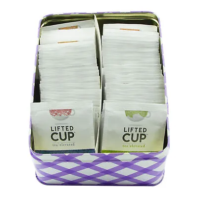 Lifted Cup Classic Tea Collection 72 Assorted Tea Bags In Tin Box • $22.99