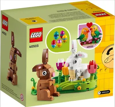 *BRAND NEW*  Lego Seasonal Easter Rabbits Display Set #40523  *RETIRED* • $24.95