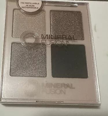 Mineral Fusion Refillable Eyeshadow Palette Shade Rock Show 25oz/7.2g • $13.50