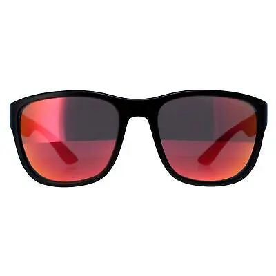$310.20 • Buy Prada Sport Sunglasses PS01US 1BO04U Matte Black Dark Grey Orange Mirror