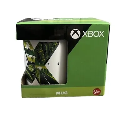 Xbox Tea Coffee Mug Green Microsoft Gaming White Gift Boys Teens Series X • £6.99