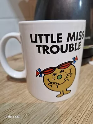 Little Miss Trouble Mr Men Rodger Hargreaves Coffee Mug Tea Cup 2017 • £10