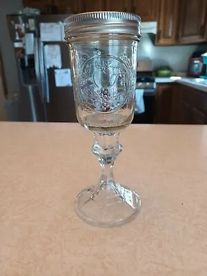 New 6 Oz Hillbilly Redneck Wine Glass Ball Mason Jar Wine Glass Moonshine • $12.99