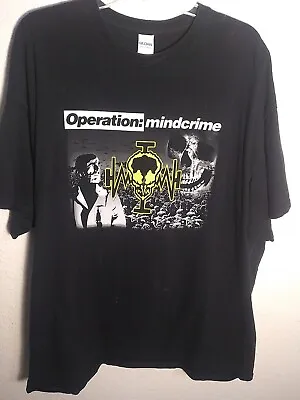 $19.99 • Buy Queensryche Operation Mindcrime 2018 Tour Band TeeSHIRT SIZE 2XL 