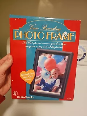 RadioShack Voice Recording Photo Frame 63-976 - New Open Box 3x5  4x6  5x7  • $14.99