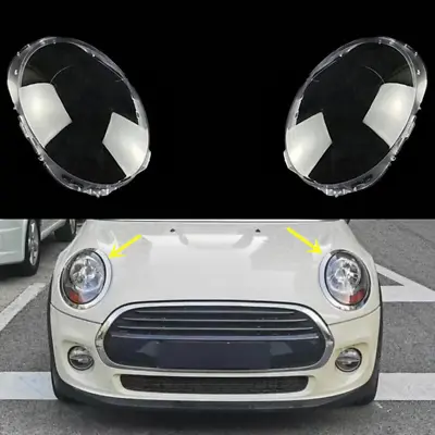 1 Pair Front Clear Headlight Lens + Sealant For Mini Cooper F55 F56 F57 14-2018 • $148.41