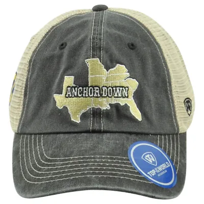NCAA TOW Vanderbilt Commodores SEC Anchor Down Men Trucker Mesh Snapback Hat Cap • $18.36