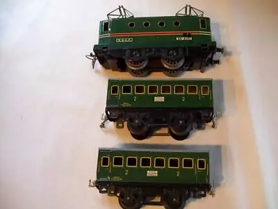 $187.93 • Buy Meccano Hornby France Clockwork Sncf French Loco & 2 Coaches Carriages O Gauge 0