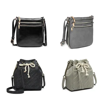 £6.99 • Buy Stylish Girls Cross Body Shoulder Bag Fashion Ladies Women Small Handbag