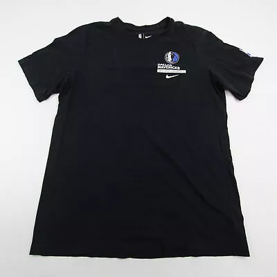 Dallas Mavericks Nike NBA Authentics Short Sleeve Shirt Men's Black Used • $24.49