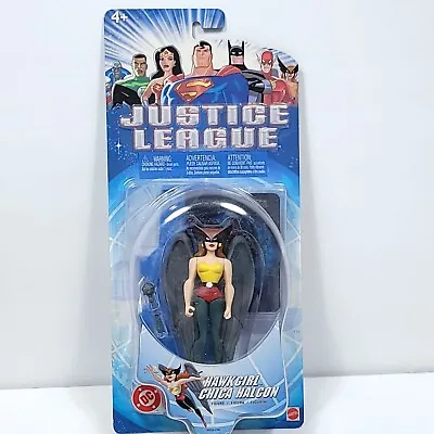 $23.79 • Buy Mattel DC Comics Justice League Hawkgirl Chica Halcon Action Figure With Stand