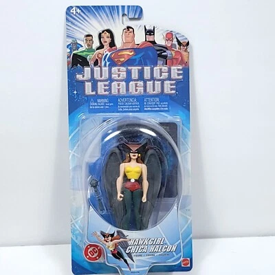 $23.79 • Buy Mattel DC Comics Justice League Hawkgirl Chica Halcon Action Figure With Stand