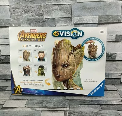 £8.99 • Buy Ravensburger 4S Vision Jigsaw-type Avengers Infinity War 3D Puzzle 59 Pieces
