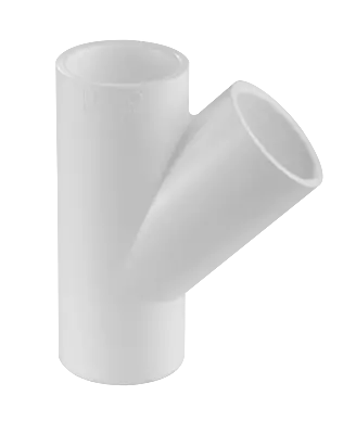 475-015 Series PVC Pipe Fitting Wye  Schedule 40 White 1-1/2  • $114.14